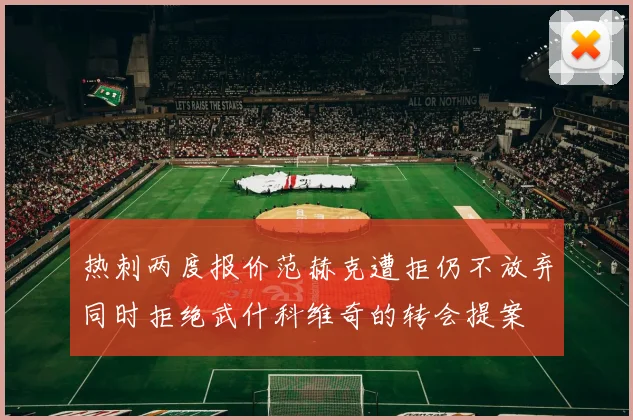 热刺两度报价范赫克遭拒仍不放弃同时拒绝武什科维奇的转会提案
